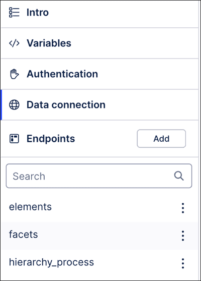 extractor endpoint menu