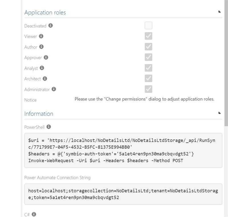 Power Automate Connection String