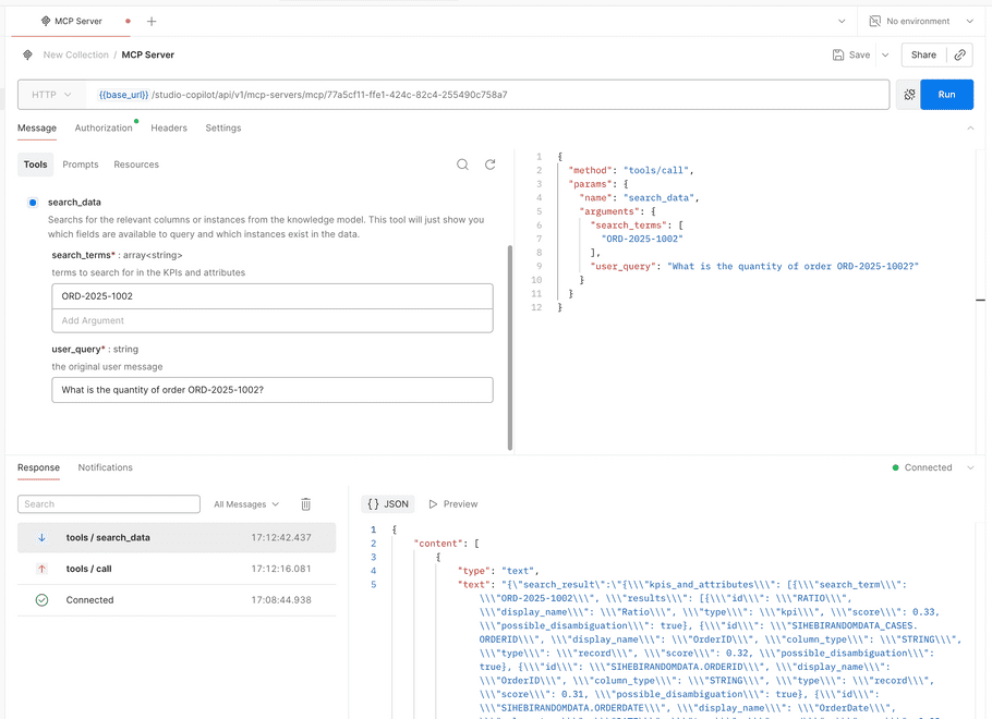 MCP Tool Execution Result
