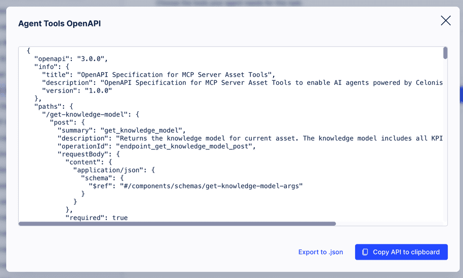 Agent Tools OpenAPI