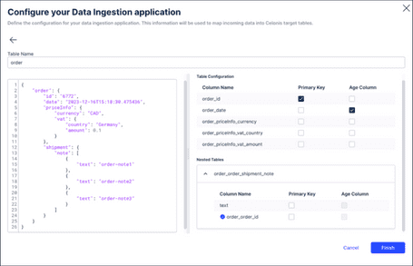 Using the Standard Data Ingestion API