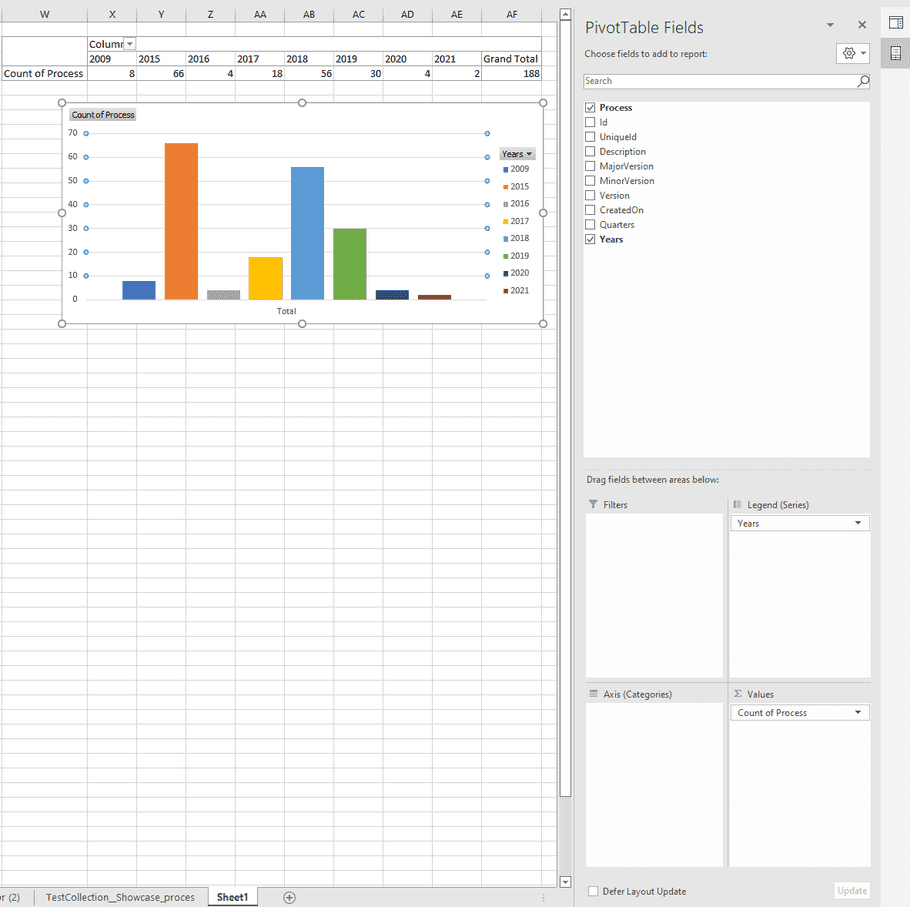 Create your first ODS2 report in Excel